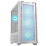 Изображение Корпус Cougar MX600 RGB White, стеклянное окно, без БП Фото Корпус Cougar MX600 RGB White, стеклянное окно, без БП