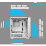 Изображение Корпус Cougar MX600 RGB White, стеклянное окно, без БП #12 Фото Корпус Cougar MX600 RGB White, стеклянное окно, без БП #12