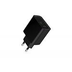 Изображение Сетевое ЗУ Gembird TA-UC-PDQC20-01-BK USB-A+Type-C, QC3.0, PD 20W #1 Фото Сетевое ЗУ Gembird TA-UC-PDQC20-01-BK USB-A+Type-C, QC3.0, PD 20W #1