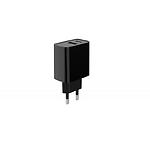 Изображение Сетевое ЗУ Gembird TA-UC-PDQC20-01-BK USB-A+Type-C, QC3.0, PD 20W #3 Фото Сетевое ЗУ Gembird TA-UC-PDQC20-01-BK USB-A+Type-C, QC3.0, PD 20W #3