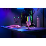 Фото Микрофон RAZER Seiren V3 Chroma Quartz (RZ19-05060300-R3M1) #2