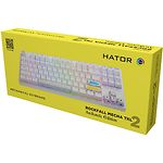 Изображение Клавиатура HATOR Rockfall 2 Mecha TKL Authentic Edition white (HTK-531) #1 Фото Клавиатура HATOR Rockfall 2 Mecha TKL Authentic Edition white (HTK-531) #1