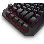 Фото Клавиатура HP OMEN Gaming Sequencer LK Optical Blue USB RGB Black (2VN99AA) #4