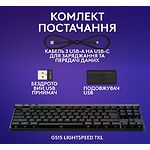 Изображение Клавиатура Logitech G515 Gaming TKL Lightspeed Wireless/BT Black (920-012538) Фото Клавиатура Logitech G515 Gaming TKL Lightspeed Wireless/BT Black (920-012538)