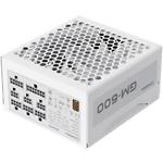 Изображение Блок питания GAMEMAX GM-600 Modular White, 80+Bronze, 600W, 14cм Fan, OPP/OVP/UVP/SCP Фото Блок питания GAMEMAX GM-600 Modular White, 80+Bronze, 600W, 14cм Fan, OPP/OVP/UVP/SCP