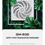 Изображение Блок питания GAMEMAX GM-600 Modular White, 80+Bronze, 600W, 14cм Fan, OPP/OVP/UVP/SCP #12 Фото Блок питания GAMEMAX GM-600 Modular White, 80+Bronze, 600W, 14cм Fan, OPP/OVP/UVP/SCP #12