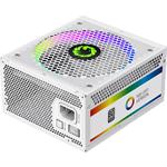 Фото Блок питания GAMEMAX RGB-1300 WH ATX3.0 PCIE5.0 1300W модульный, 80Plus Platinum, RGB smart, fan 140