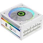Фото Блок питания GAMEMAX RGB-1300 WH ATX3.0 PCIE5.0 1300W модульный, 80Plus Platinum, RGB smart, fan 140 #2