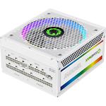 Фото Блок питания GAMEMAX RGB-1300 WH ATX3.0 PCIE5.0 1300W модульный, 80Plus Platinum, RGB smart, fan 140 #4