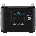 Портативная зарядная станция Choetech (BS006) 2000W Bidirectional Power Station, LiFePO4, 1997Wh - фото