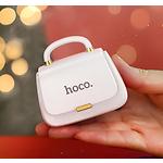 Фото HOCO DES35 Dawn handbag TWS Bluetooth White (6942007613125) гарнитура #4