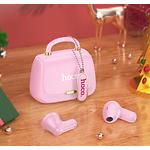 Фото HOCO DES35 Dawn handbag TWS Bluetooth Pink (6942007613132) гарнитура #3