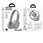 Изображение HOCO W46 Charm Light Gray (6942007601719) наушники с микрофоном накладные, Bluetooth 5.3 #2 Фото HOCO W46 Charm Light Gray (6942007601719) наушники с микрофоном накладные, Bluetooth 5.3 #2