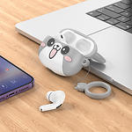 Фото HOCO EW48 Misty Cat TWS Bluetooth White (6942007609982) гарнитура #3