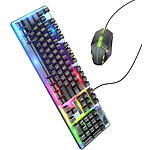Изображение Клавиатура+мышь HOCO GM18 Luminous RGB Gaming Ru (6931474783684) #1 Фото Клавиатура+мышь HOCO GM18 Luminous RGB Gaming Ru (6931474783684) #1