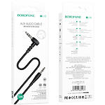 Изображение Кабель BOROFONE BL10-1B Black Аудио 3,5mm джек/3,5mm джек, AUX кабель 1м #3 Фото Кабель BOROFONE BL10-1B Black Аудио 3,5mm джек/3,5mm джек, AUX кабель 1м #3