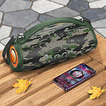 Изображение HOCO HA4 Camouflage Green (6942007612272) портативная колонка 40W, 4.5Ah аккум, BT, USB/SD/FM #2 Фото HOCO HA4 Camouflage Green (6942007612272) портативная колонка 40W, 4.5Ah аккум, BT, USB/SD/FM #2