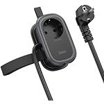 Фото Фильтр-удлинитель сетевой HOCO NS7 1.1м Black, 1-EU, CHARGER USB-C+2*USB-A, QC,PD20W (6942007623957) #2