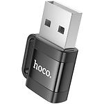 Переходник HOCO UA31D Black (6942007628143) USB/Type-C female USB2.0 - фото