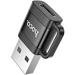 Фото Переходник HOCO UA31D Black (6942007628143) USB/Type-C female USB2.0 #2