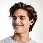 Фото HOCO EA9 Clear sound clip-on TWS Bluetooth Black (6942007629188) гарнитура #3