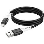 Изображение Кабель HOCO X82 Black (6931474768551) USB/Micro-USB, 1м, 2.4A, silicone Фото Кабель HOCO X82 Black (6931474768551) USB/Micro-USB, 1м, 2.4A, silicone