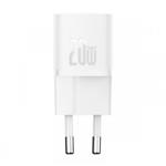 Изображение Сетевое ЗУ Baseus P10162503213-00 White, GaN5S Fast Charger, Type-C, 20W Фото Сетевое ЗУ Baseus P10162503213-00 White, GaN5S Fast Charger, Type-C, 20W
