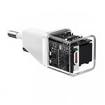Изображение Сетевое ЗУ Baseus P10162503213-00 White, GaN5S Fast Charger, Type-C, 20W #4 Фото Сетевое ЗУ Baseus P10162503213-00 White, GaN5S Fast Charger, Type-C, 20W #4