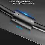 Изображение Кабель Vention (DAEBF) 1м, Black, VGA/VGA HD15M, феррофильтр #4 Фото Кабель Vention (DAEBF) 1м, Black, VGA/VGA HD15M, феррофильтр #4