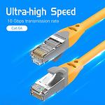 Изображение Кабель patch cord 3м S/FTP Yellow Vention (IBHYI), Cat.6a #1 Фото Кабель patch cord 3м S/FTP Yellow Vention (IBHYI), Cat.6a #1