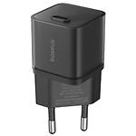 Изображение Сетевое ЗУ Baseus P10162503113-00 Black, GaN5S Fast Charger, Type-C, 20W Фото Сетевое ЗУ Baseus P10162503113-00 Black, GaN5S Fast Charger, Type-C, 20W