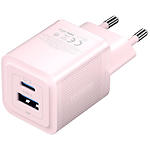 Изображение Сетевое ЗУ Vention (FEQP0-EU) USB-A + USB-C, GaN, PD 30W, QC3.0, Pink #1 Фото Сетевое ЗУ Vention (FEQP0-EU) USB-A + USB-C, GaN, PD 30W, QC3.0, Pink #1