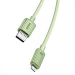 Изображение Кабель Baseus P10360200631-01 Habitat Fast-Charging Data Cable USB-A/Lightning, 2.4A, 2м, Green Фото Кабель Baseus P10360200631-01 Habitat Fast-Charging Data Cable USB-A/Lightning, 2.4A, 2м, Green