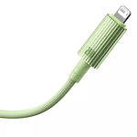 Изображение Кабель Baseus P10360200631-01 Habitat Fast-Charging Data Cable USB-A/Lightning, 2.4A, 2м, Green #1 Фото Кабель Baseus P10360200631-01 Habitat Fast-Charging Data Cable USB-A/Lightning, 2.4A, 2м, Green #1