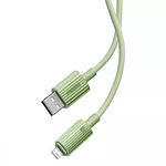 Изображение Кабель Baseus P10360200631-01 Habitat Fast-Charging Data Cable USB-A/Lightning, 2.4A, 2м, Green #4 Фото Кабель Baseus P10360200631-01 Habitat Fast-Charging Data Cable USB-A/Lightning, 2.4A, 2м, Green #4