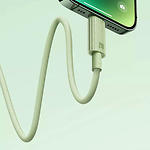 Изображение Кабель Baseus P10360200631-01 Habitat Fast-Charging Data Cable USB-A/Lightning, 2.4A, 2м, Green #5 Фото Кабель Baseus P10360200631-01 Habitat Fast-Charging Data Cable USB-A/Lightning, 2.4A, 2м, Green #5