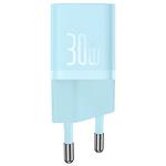 Изображение Сетевое ЗУ Baseus CCGN070603 Blue, GAN5 Fast Charger Type-C, 30W Фото Сетевое ЗУ Baseus CCGN070603 Blue, GAN5 Fast Charger Type-C, 30W