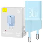 Изображение Сетевое ЗУ Baseus CCGN070603 Blue, GAN5 Fast Charger Type-C, 30W #1 Фото Сетевое ЗУ Baseus CCGN070603 Blue, GAN5 Fast Charger Type-C, 30W #1