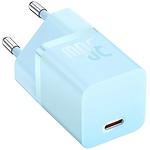 Изображение Сетевое ЗУ Baseus CCGN070603 Blue, GAN5 Fast Charger Type-C, 30W #4 Фото Сетевое ЗУ Baseus CCGN070603 Blue, GAN5 Fast Charger Type-C, 30W #4