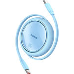 фото Кабель Baseus P10364500311-00 Free2Draw Charging Cable, Type-C/Type-C, 100W, 1м, Blue