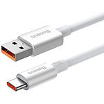 Фото Кабель Baseus P10320102214-01 Superior USB/Type-C, 100W, 1м, White #2