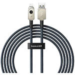 Изображение Кабель Baseus P10355802221-01 Unbreakable Fast-Charging Data Cable USB-A/Lightning, 2.4А, 2м, White Фото Кабель Baseus P10355802221-01 Unbreakable Fast-Charging Data Cable USB-A/Lightning, 2.4А, 2м, White