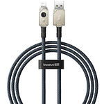 Изображение Кабель Baseus P10355802221-00 Unbreakable Fast-Charging Data Cable USB-A/Lightning, 2.4А, 1м, White Фото Кабель Baseus P10355802221-00 Unbreakable Fast-Charging Data Cable USB-A/Lightning, 2.4А, 1м, White