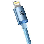 Изображение Кабель Baseus P10373001311-00 Gem Fast-Charging Data Cable Type-C/Lightning, 20W, 1м, Galaxy Blue #3 Фото Кабель Baseus P10373001311-00 Gem Fast-Charging Data Cable Type-C/Lightning, 20W, 1м, Galaxy Blue #3
