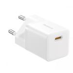 Изображение Сетевое ЗУ Baseus P10110909213-00 White, GaN5 Fast Charger, Type-C, 25W #2 Фото Сетевое ЗУ Baseus P10110909213-00 White, GaN5 Fast Charger, Type-C, 25W #2