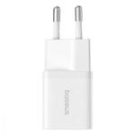 Изображение Сетевое ЗУ Baseus P10110909213-00 White, GaN5 Fast Charger, Type-C, 25W #5 Фото Сетевое ЗУ Baseus P10110909213-00 White, GaN5 Fast Charger, Type-C, 25W #5