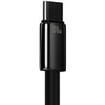 Фото Кабель Baseus CAWJ000001 Tungsten Gold, USB-A/Type-C, 1м, 100W, Black #5