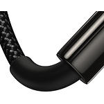 Фото Кабель Baseus CAWJ000001 Tungsten Gold, USB-A/Type-C, 1м, 100W, Black #6