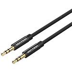 Изображение Кабель Vention (BAGBD), Black AUX audio cable 0.5м, 3.5мм 3pin джек/3.5мм 3pin джек Фото Кабель Vention (BAGBD), Black AUX audio cable 0.5м, 3.5мм 3pin джек/3.5мм 3pin джек