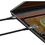 Изображение Кабель Baseus CADH000701 Glimmer Fast Charg Data Cable Type-C/Type-C, 1м, Black,100W #5 Фото Кабель Baseus CADH000701 Glimmer Fast Charg Data Cable Type-C/Type-C, 1м, Black,100W #5